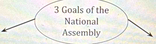 Goals of the 
National 
Assembly