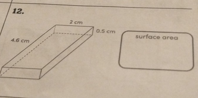 surface area