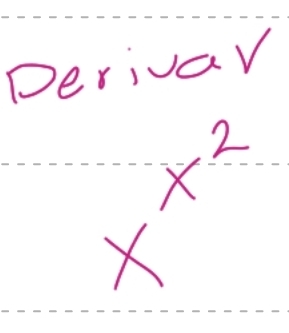 Derivar
x^2