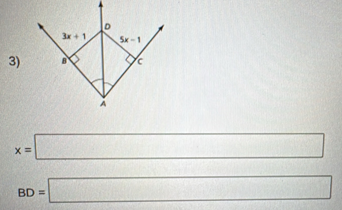 x=□
1,f(1,1),... ()^circ kgleble
BD=□