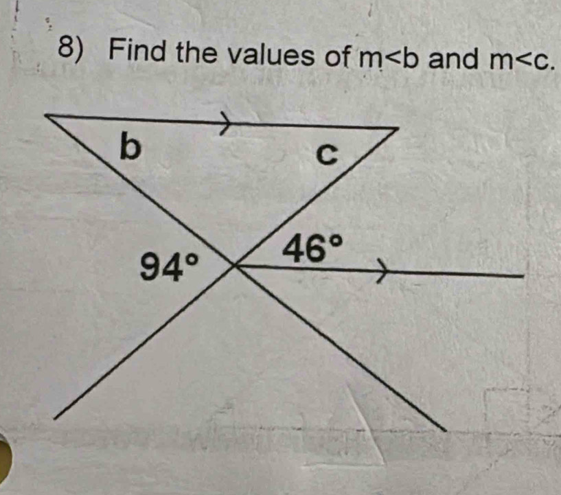 Find the values of m and m