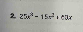 25x^3-15x^2+60x