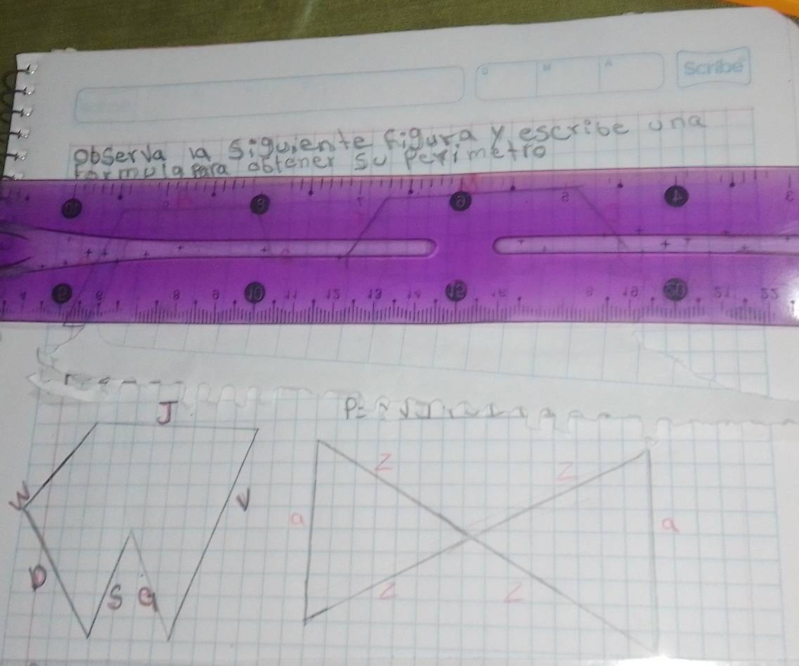 observa a siquiente figura yescribe ona 
Formpia para obtener Su Pexi metro
10