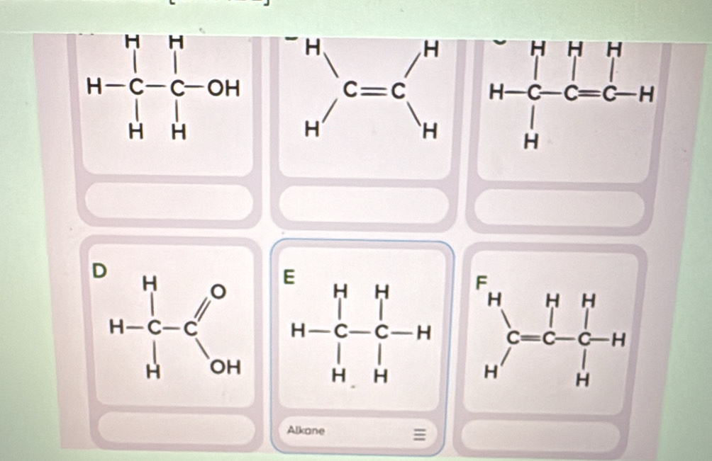 Alkane
≡