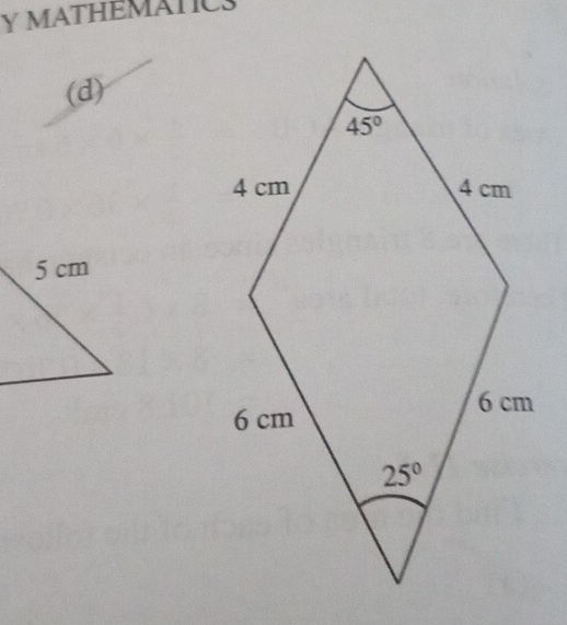 MATHEMÁTICS
(d)