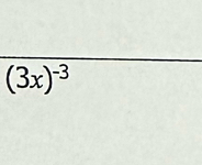 (3x)^-3