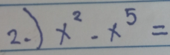 2 x^2-x^5=