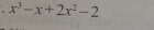 x^3-x+2x^2-2