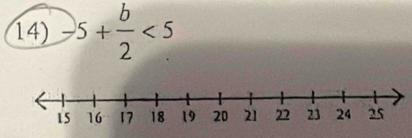 -5+ b/2 <5</tex>