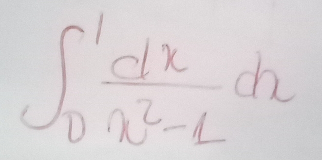 ∈t _0^(1frac dx)x^2-1dx