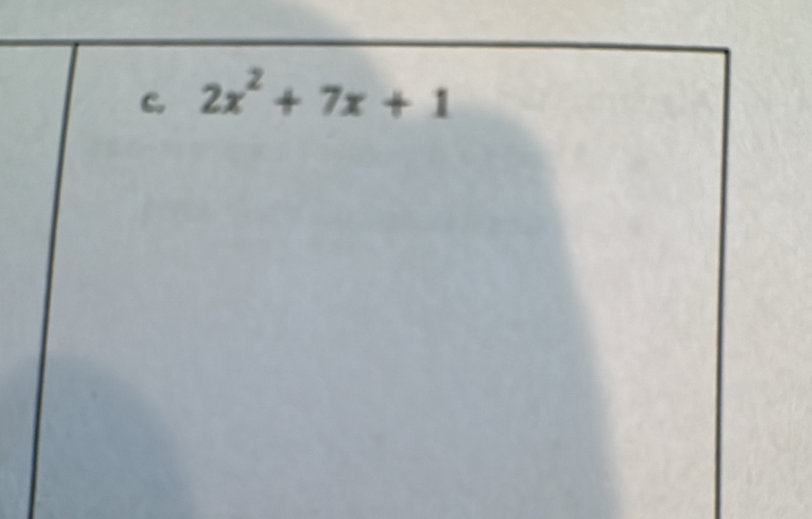 2x^2+7x+1