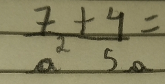 frac 7.7a^25__a=