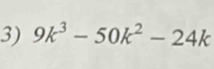 9k^3-50k^2-24k