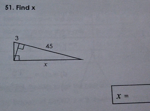 Find x
x=