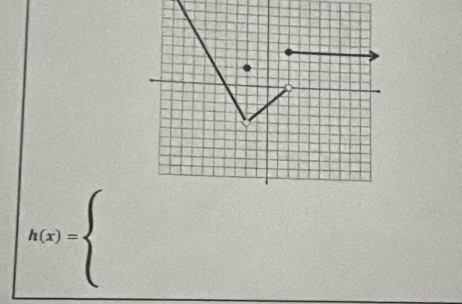 h(x)=beginarrayl  endarray.