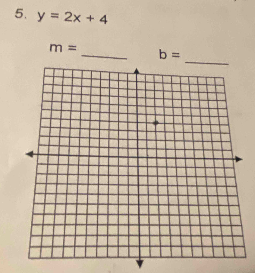 y=2x+4
_
m=
b=