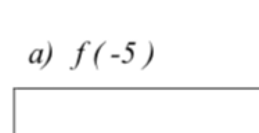 f(-5)