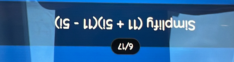 AS 1)(IS+LL) hldw!s
∠L/9