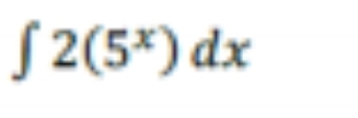 ∈t 2(5^x)dx