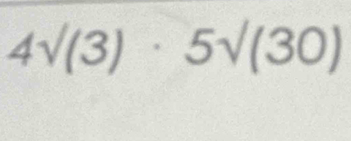 4surd (3)· 5surd (30)