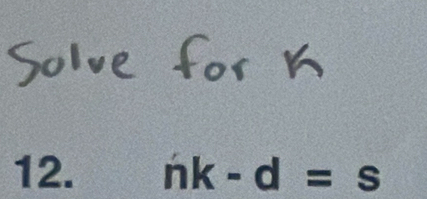 nk-d=s