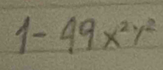 1-49x^2y^2