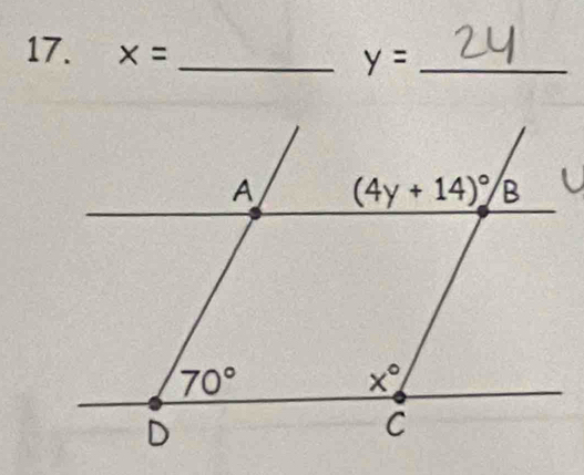 x=
_ y= _