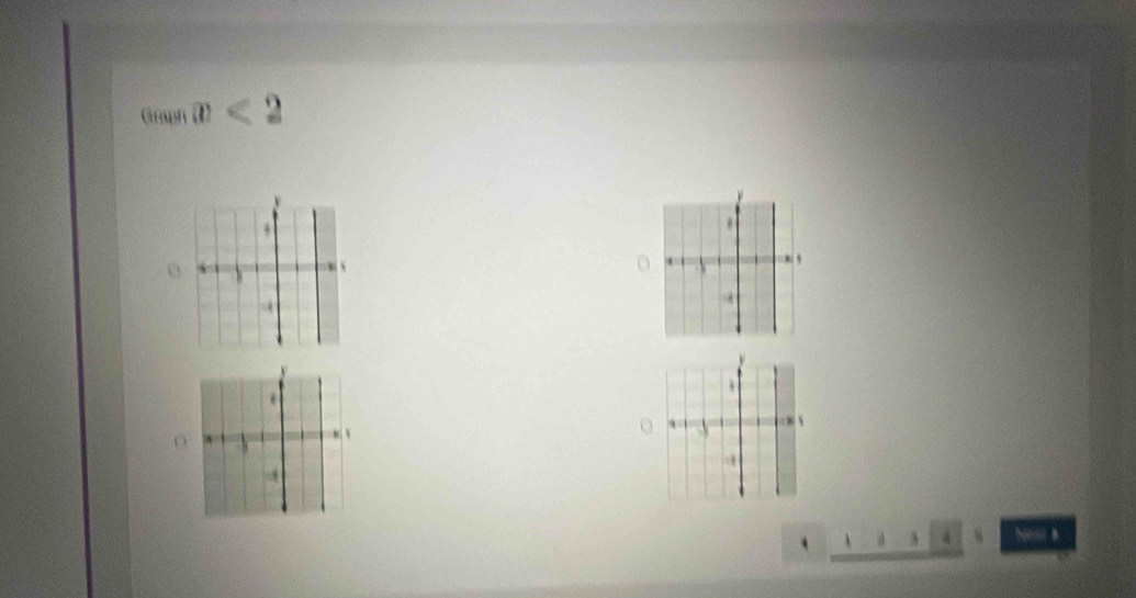 Graph x<2</tex> 
` 
O 
= 
. 
O M 
A 
→ 
A s Nes B