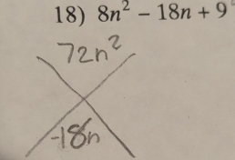 8n^2-18n+9