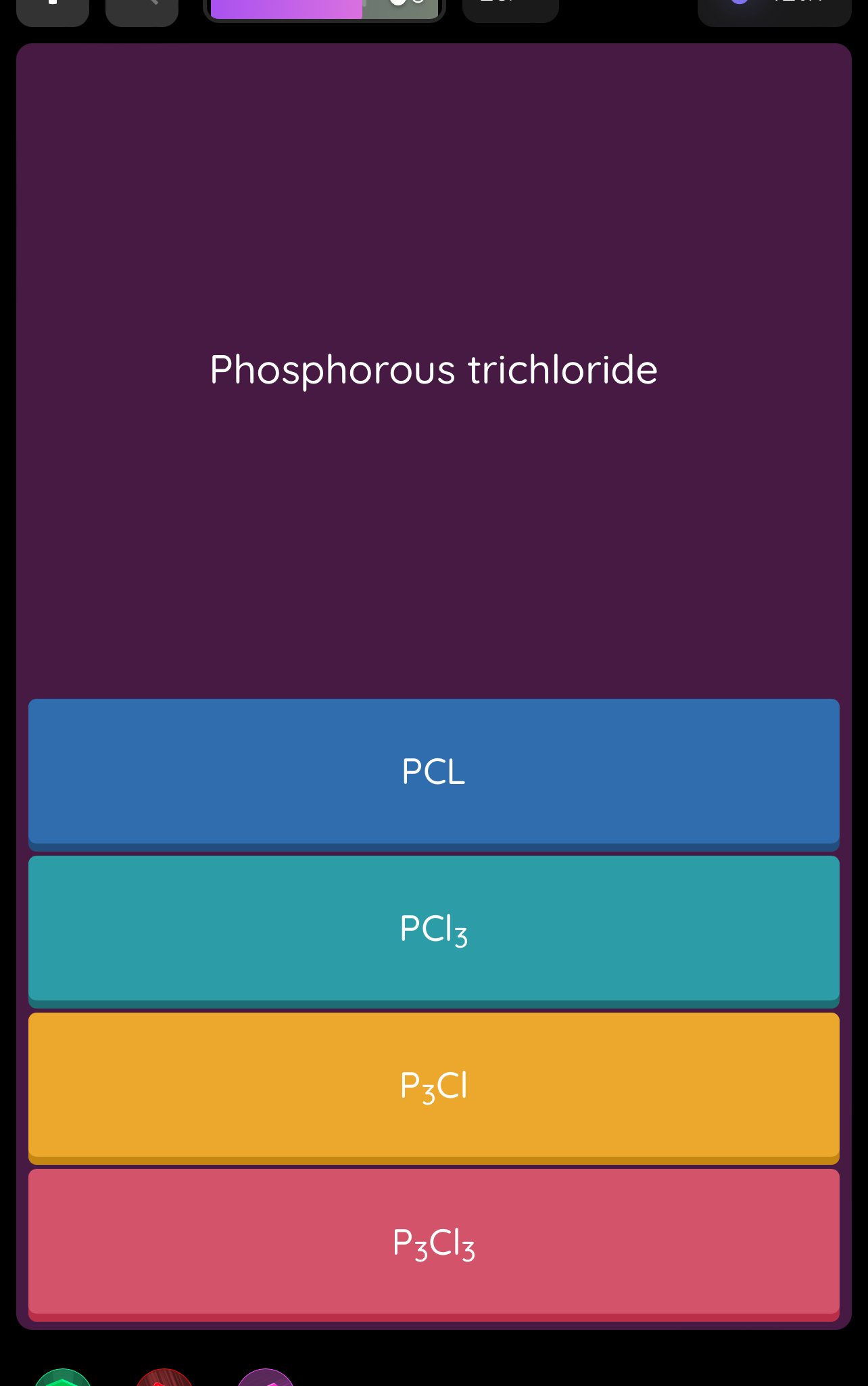 Phosphorous trichloride
PCL
PCl_3
P_3Cl
P_3Cl_3