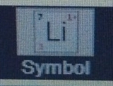 ? 1 
Li 
Symbol