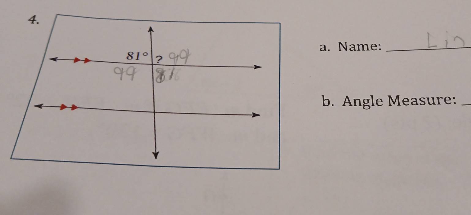 Name:_
b. Angle Measure:_