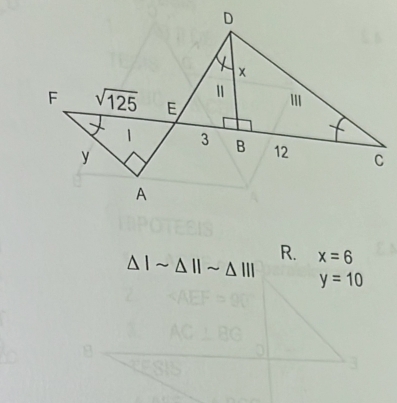 △ 1sim △ 11sim △ 111 R. x=6
y=10