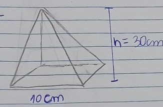 h=30cm