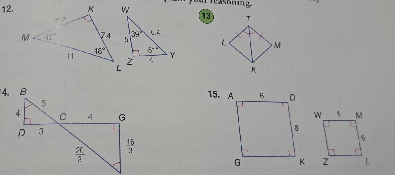 ar reasoning.
⑬
4.