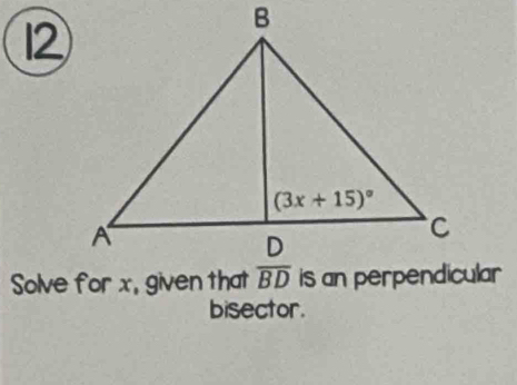 bisector.