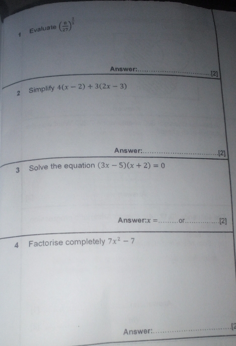 [2]
[2]
4
Answer:_ 2