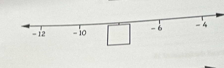 - 12 - 10 □ - 6
- 4