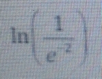 ln ( 1/e^(-2) )