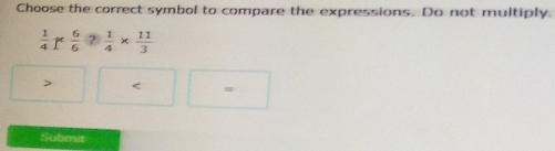 Solved: Choose the correct symbol to compare the expressions. Do not ...
