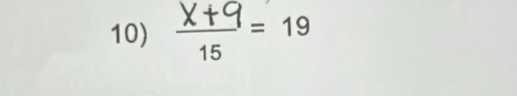 x ta = 19