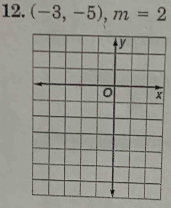 (-3,-5), m=2