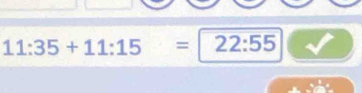 11:35+11:15=22:55