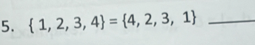  1,2,3,4 = 4,2,3,1 _