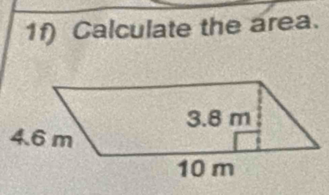 1f) Calculate the area.