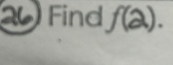 Find f(a).