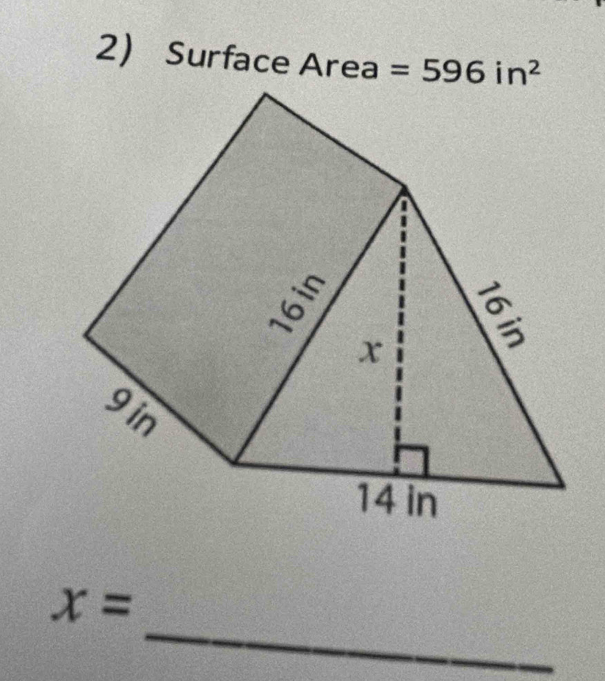 Surface Area
_
x=