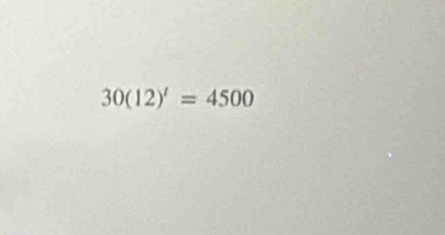 30(12)'=4500