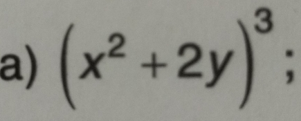 (x^2+2y)^3;