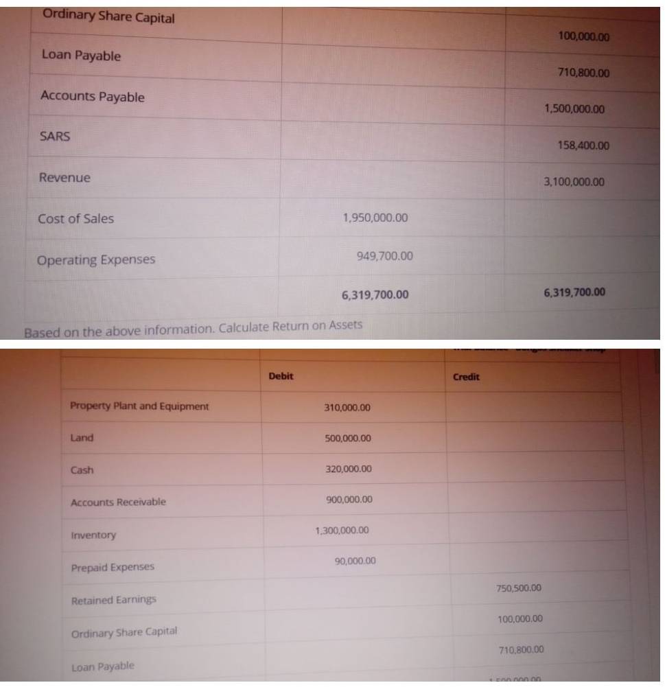 Ordinary Share Capital